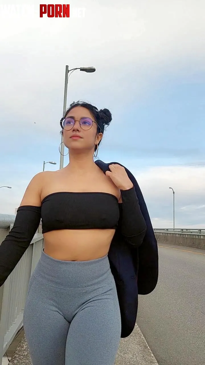 The holy trinity: No bra, lethal leggings, and zero regrets. by Braless_babe