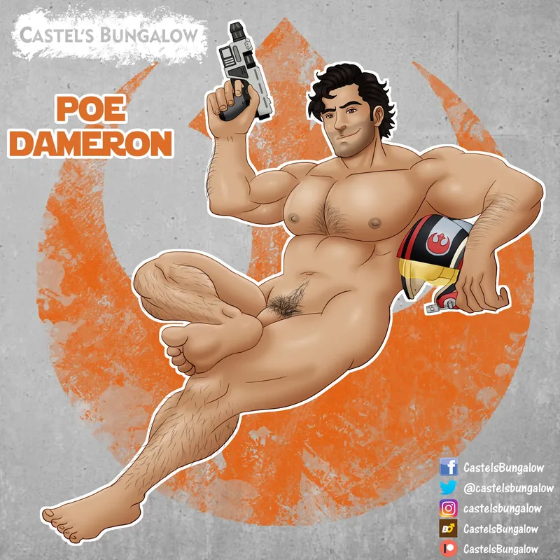 Thumbnail Poe Dameron Inspiration in EternalSnow05's Star Wars NSFW Creation