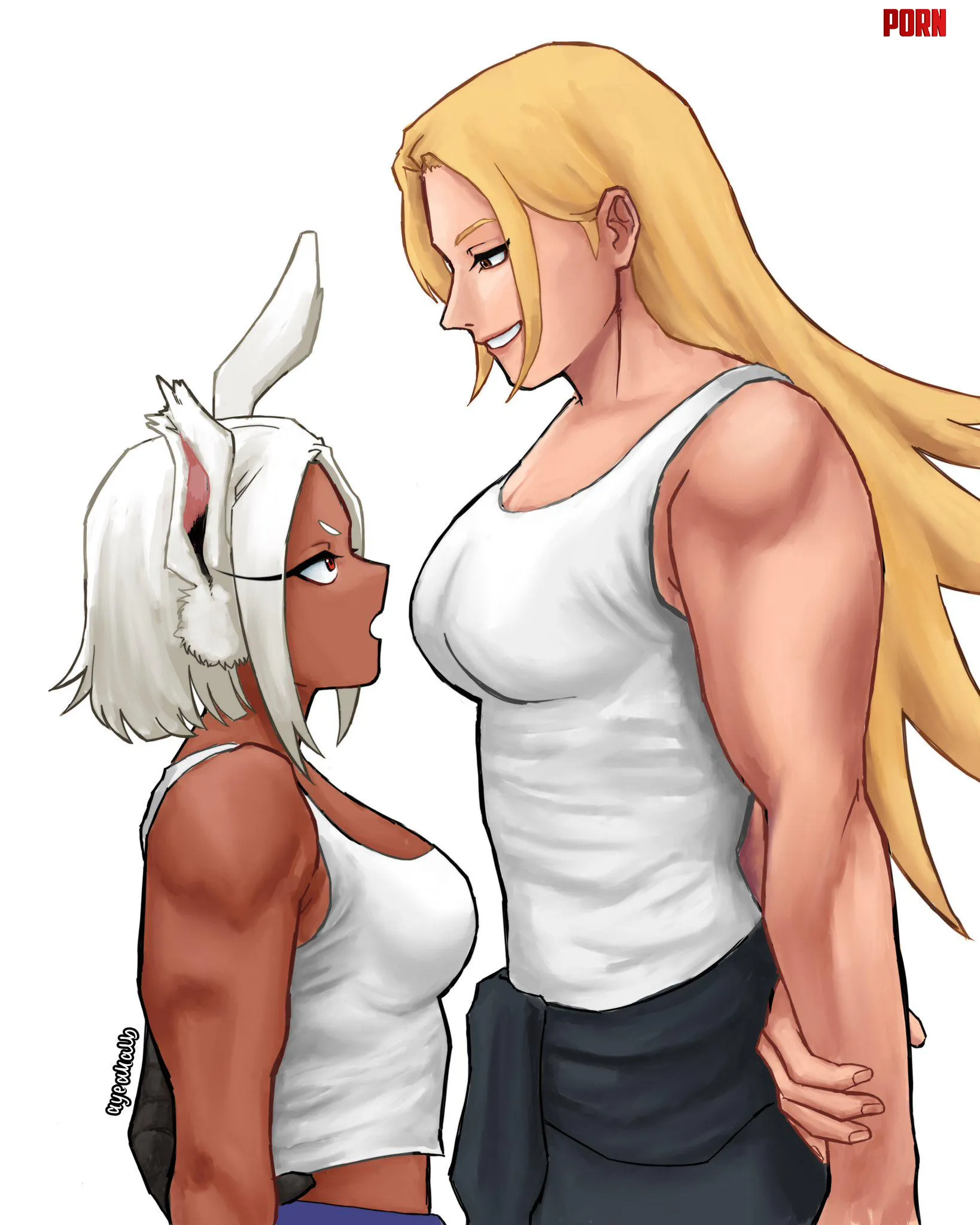 Size Difference [@ayeakalb] by TheTMoneyMan