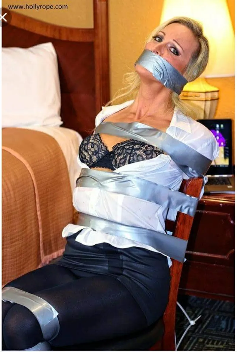 Thumbnail Bound Beauty: BobcatInternational1's Taped Cougar