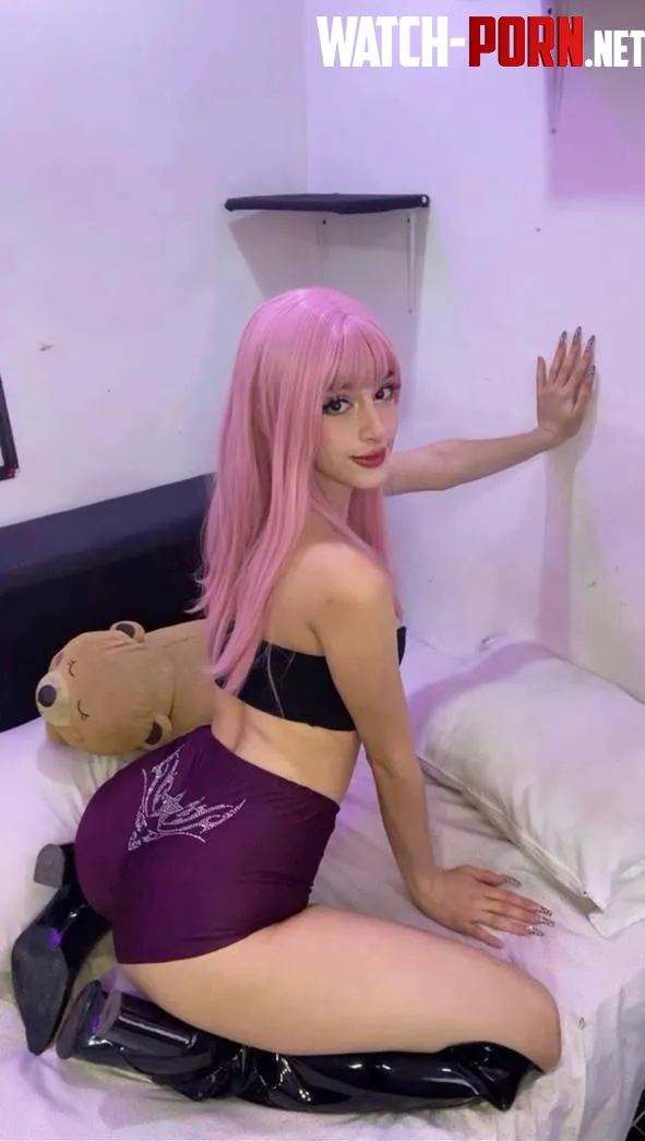 felt soft and lil dangerous today… blame the pink hair maybe by MoonBeamMoth