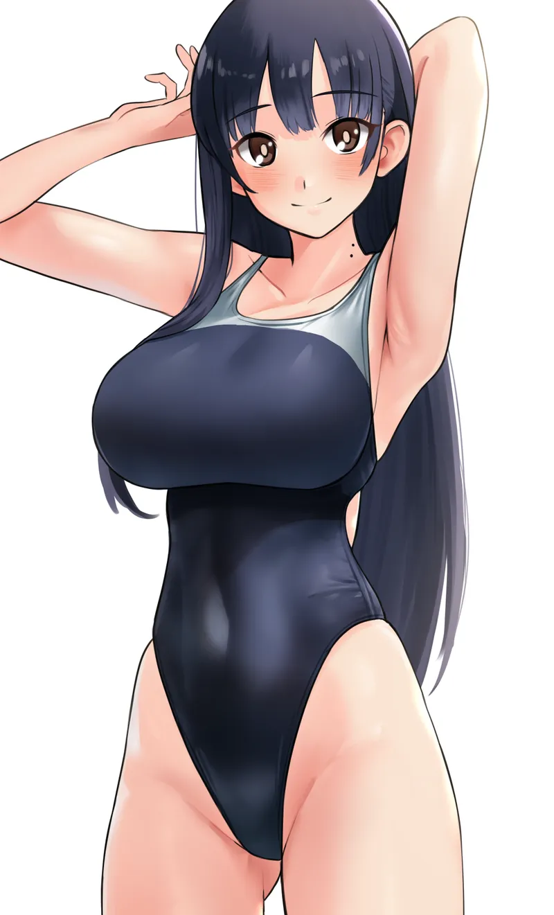 Thumbnail Anna Yamada's Striking Swimsuit Stretch | Csxc