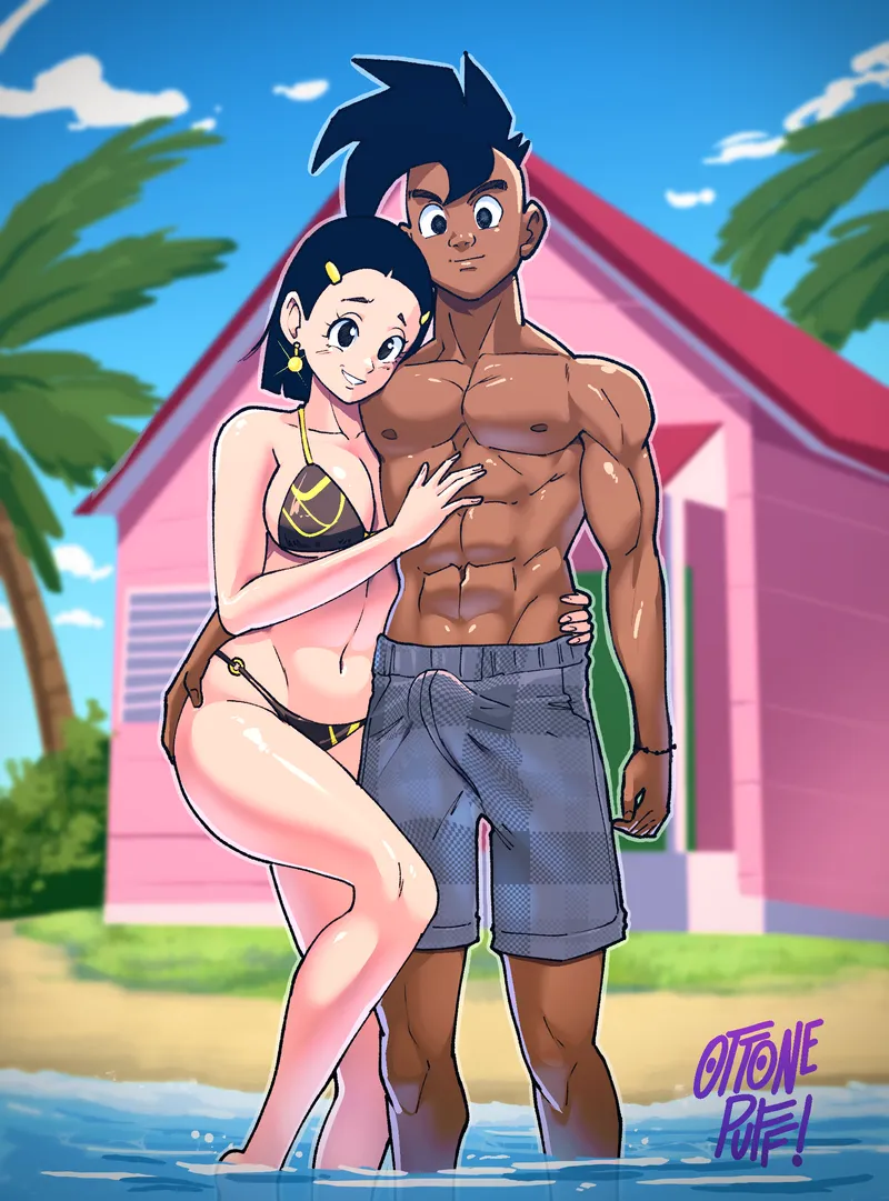 Thumbnail Wholesome Adventure: Chichi and Uub's Kame House Trip | Lower-Ranger5787 | AnimeMILFS