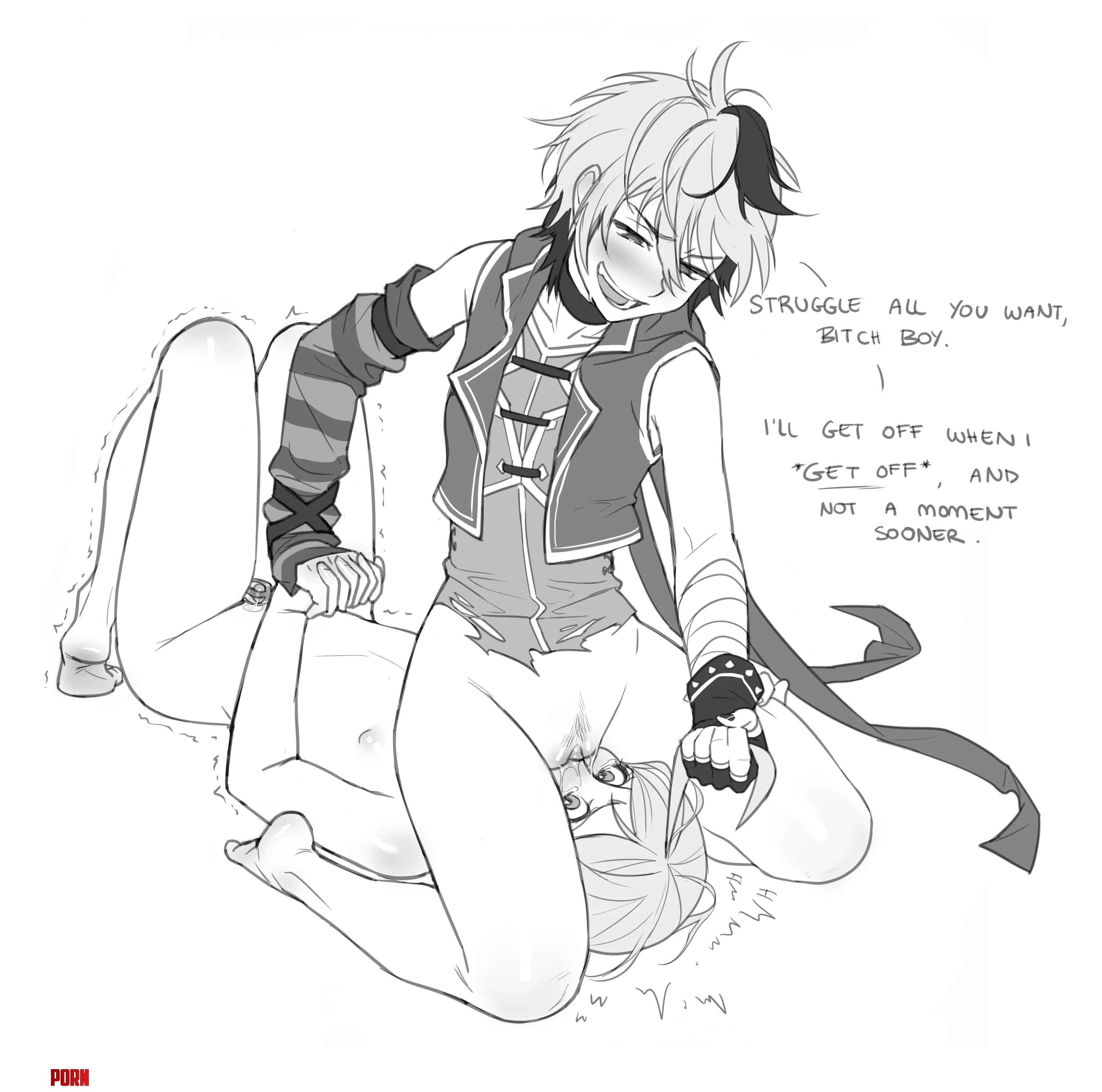 The tomboy has demands by Somanycookies1