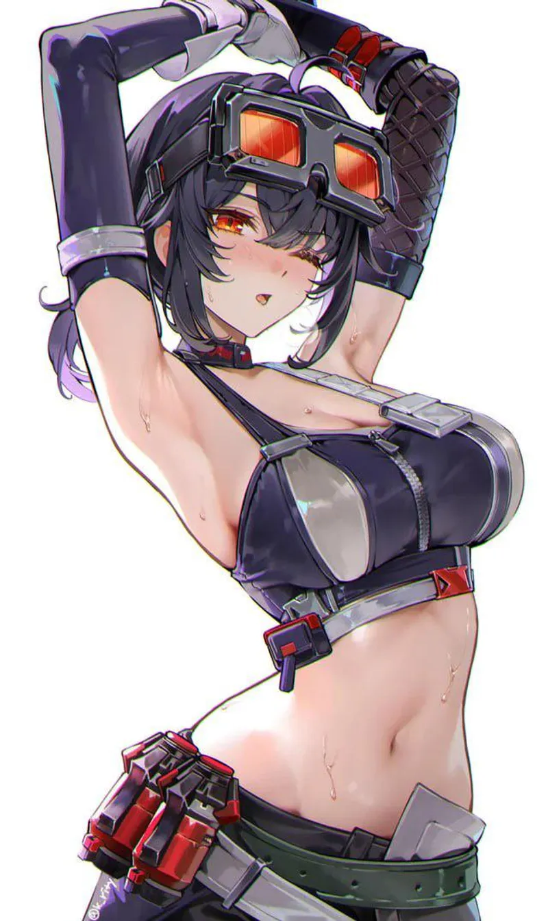 Thumbnail Graceful Stretch: Aesthetic Moments with Anime Armpits