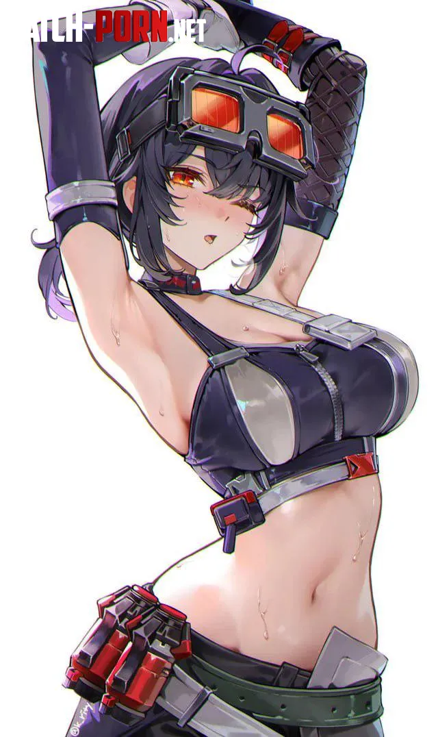 Grace haciendo estiramientos (Por リティ/RITY) by maximox917