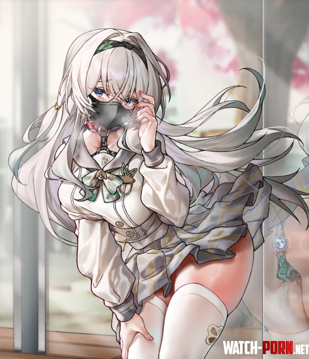 She can't fully hide her kinkyness and predicament (ginklaga) by Dyulam