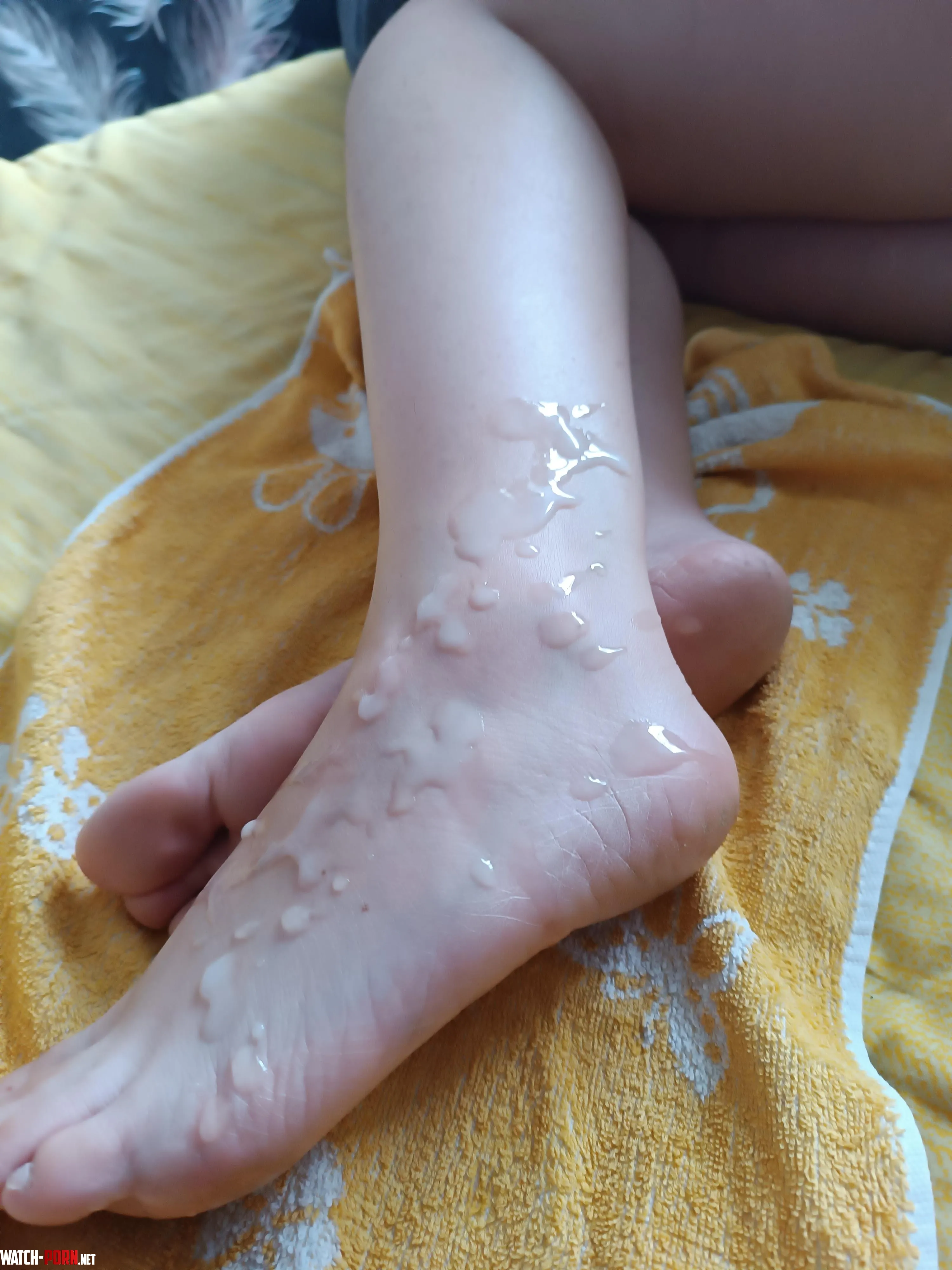 Covered feet by paradisepainter