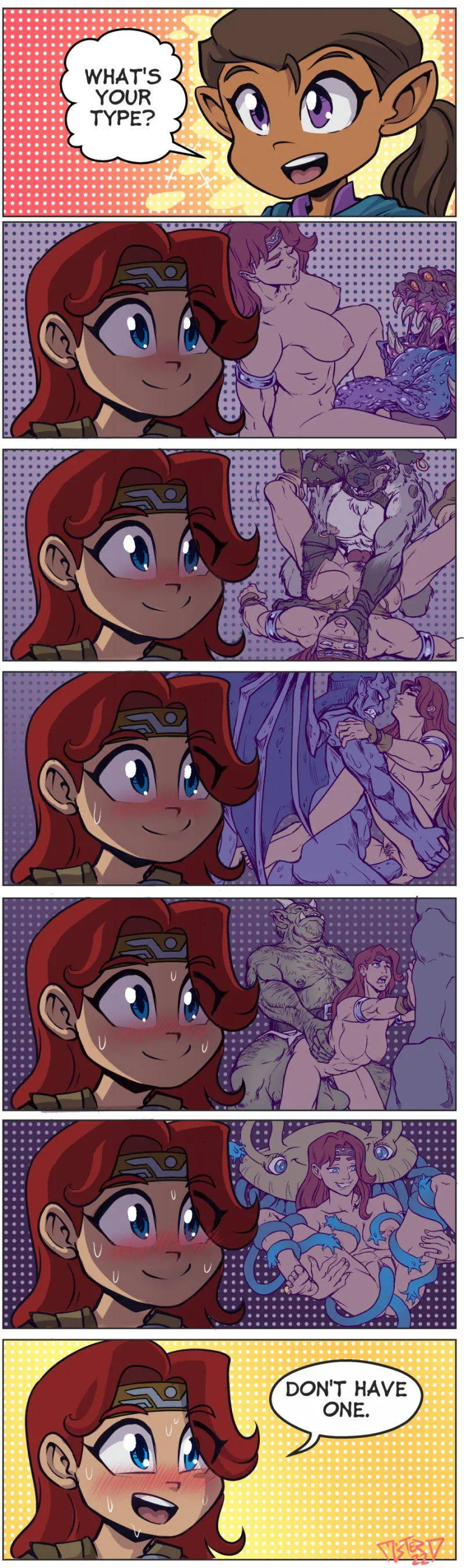 Thumbnail Exploring MisterD_art's MonsterMen: What's Your Type?