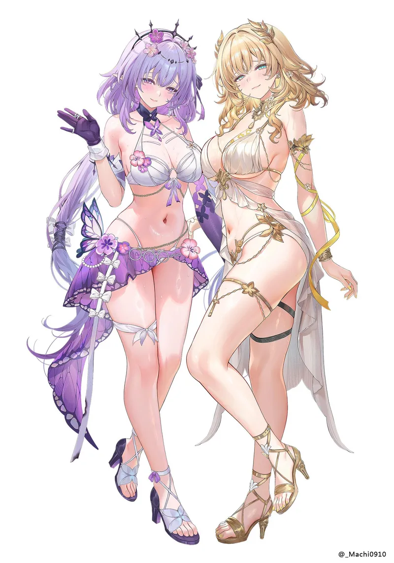 Thumbnail Thighdeology Wonders: Castorice & Aglaea's Story by xSaviour_N