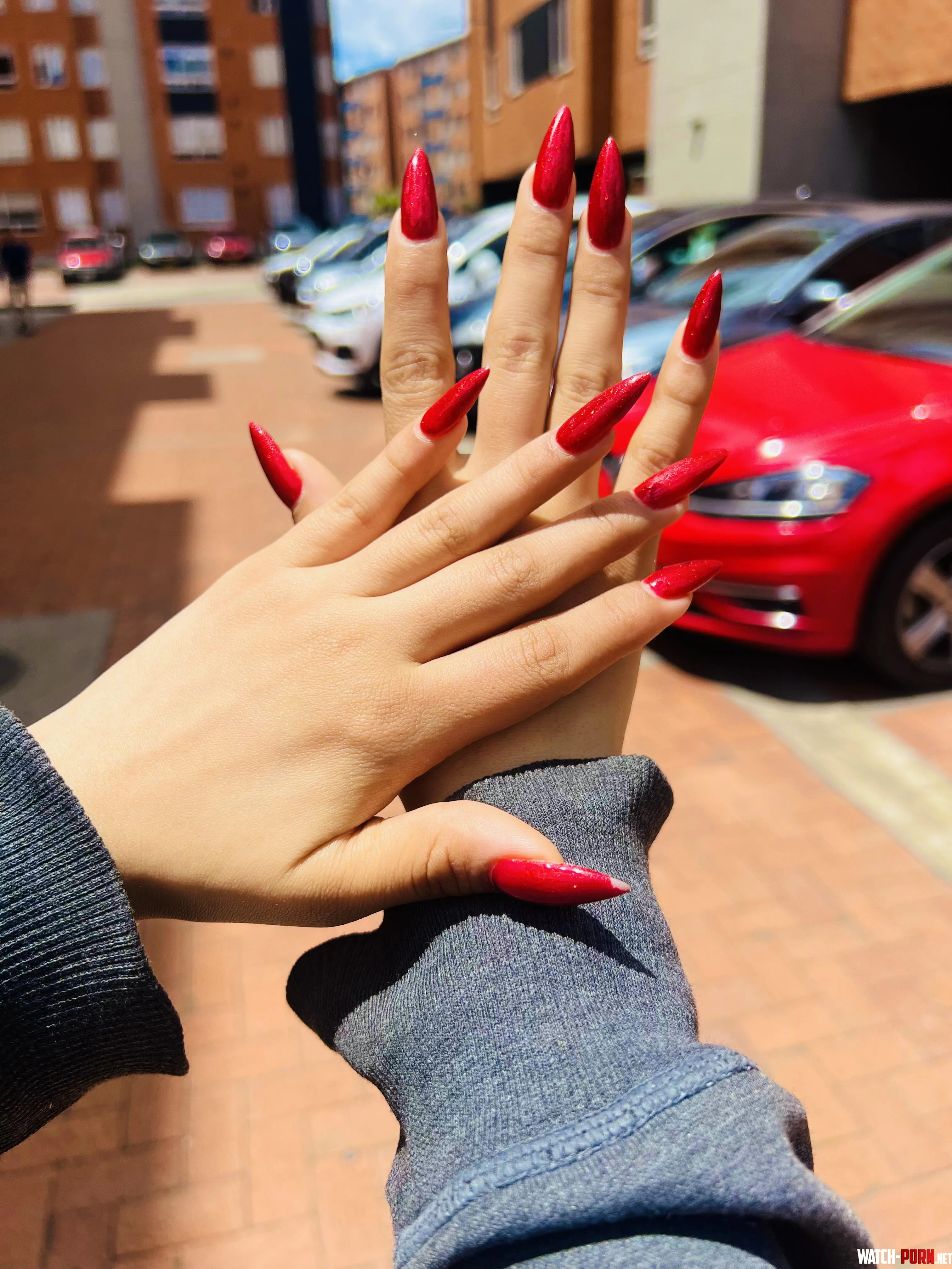 “My long nails are here to break the mould — what are your thoughts? 💅✨” by GardenDue4027