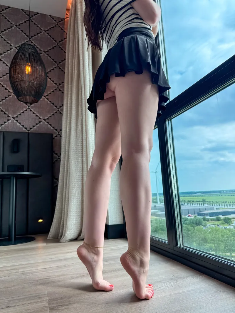 Thumbnail Long legs, cute skirts. by Myla_feet