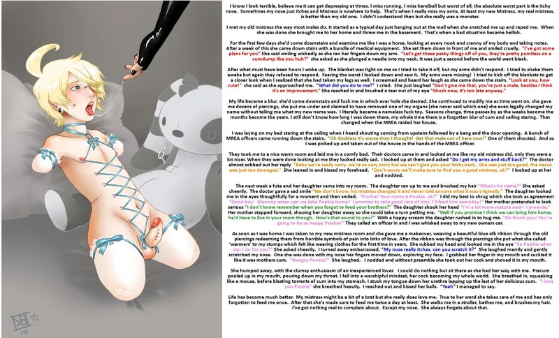 Thumbnail Xalimata’s Enticing Tale of Pookie - The Limbless Darling | Futadomworld