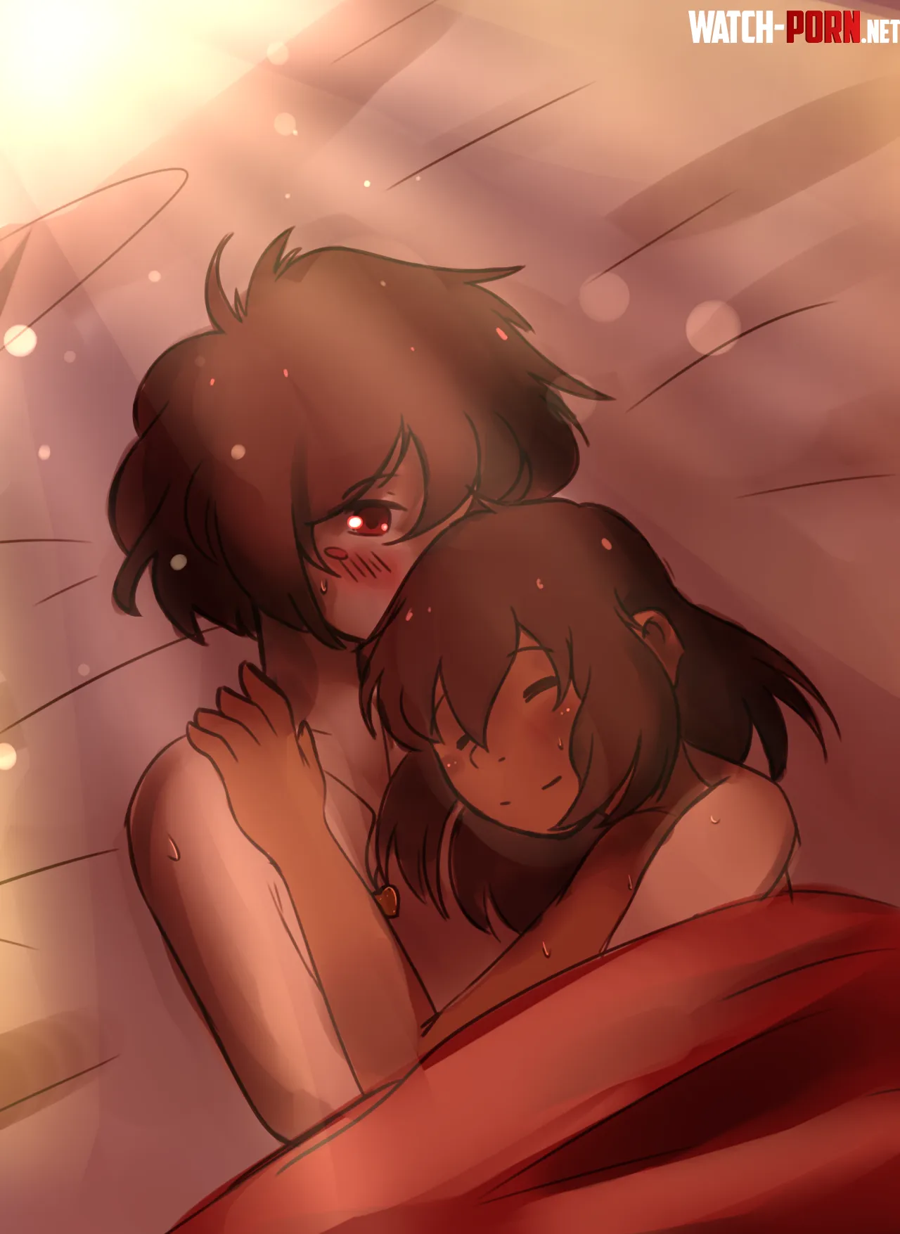 Cozy Charisk [Chara x Frisk] (by hawker-rawr) by HochseeJager