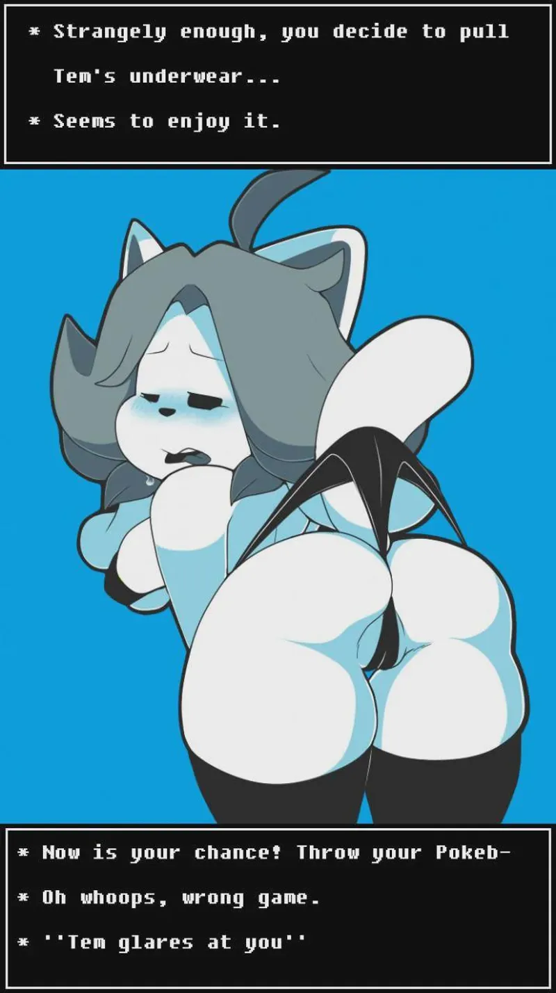 Thumbnail [Temmie] Wedgie >:3 by Icy-Storage2491