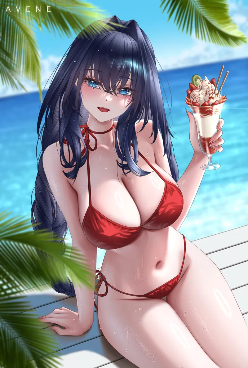 Thumbnail Summer Kronii [Hololive] by xSaviour_N