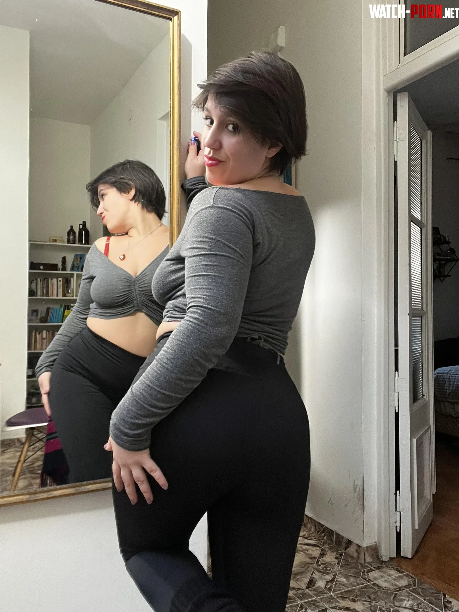 My yoga pants squeeze tighter than your useless little cage. by Inesitaax