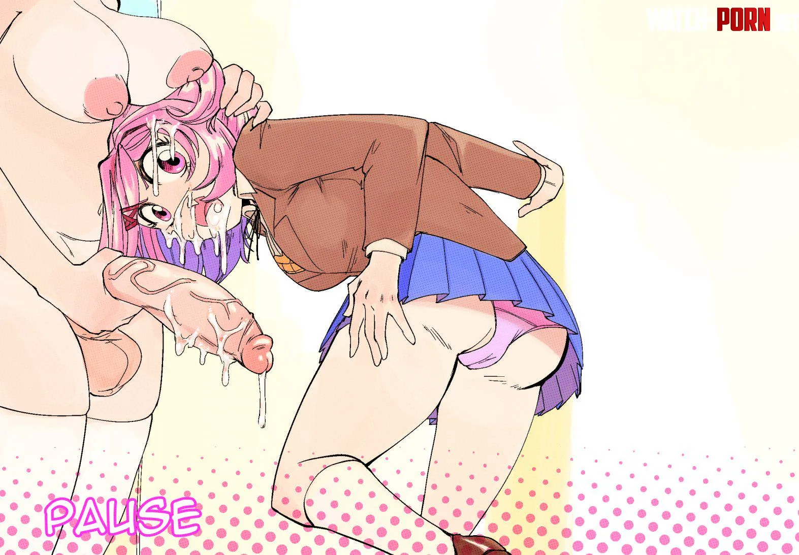 Monika abusing her admin powers artist (box_chan_) by cyborgkid34