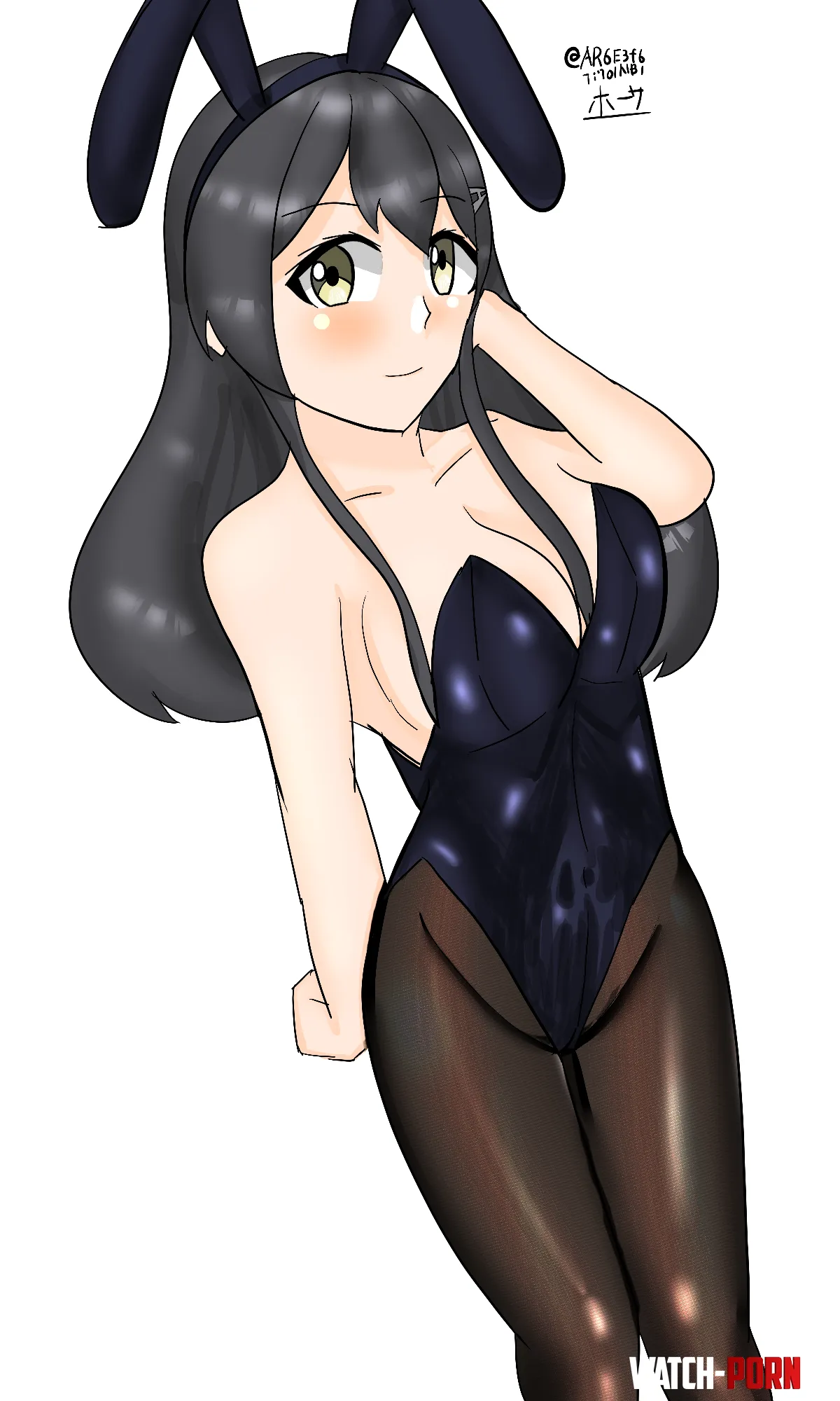 Bunny Oyashio (Kantai Collection) by Jaxx1992