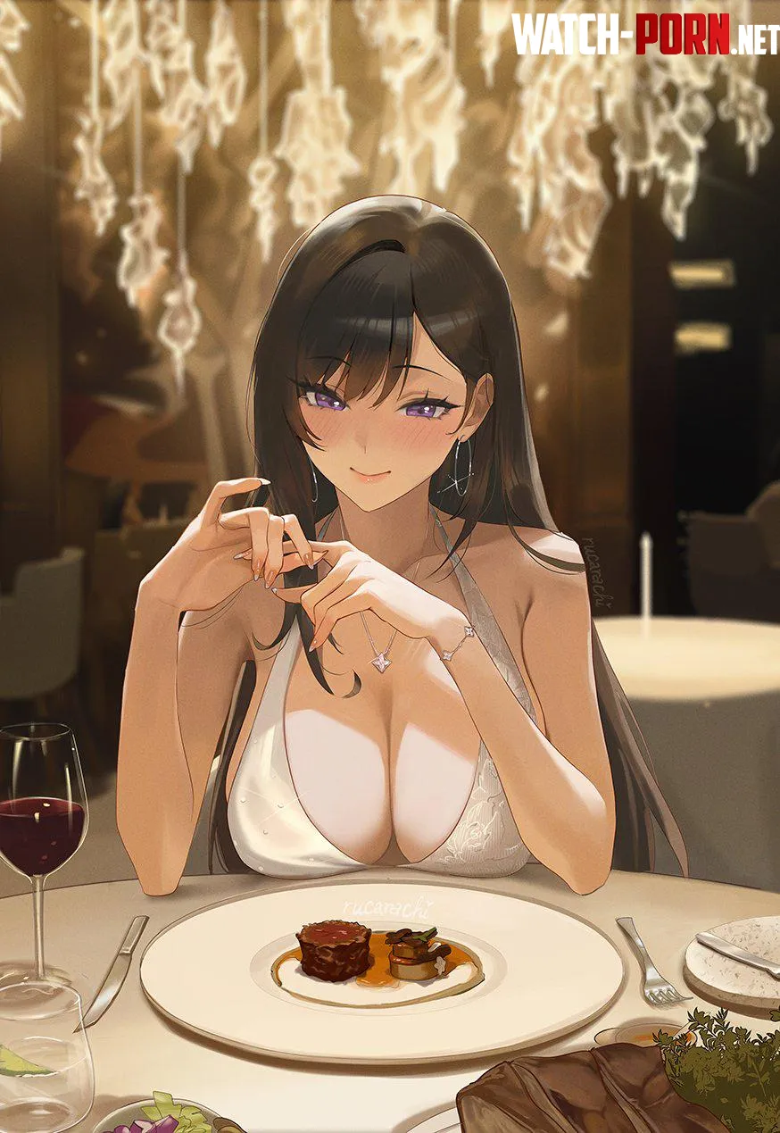 On a date with a pretty girl [Twitter:@rucarachi] by marxsander2016