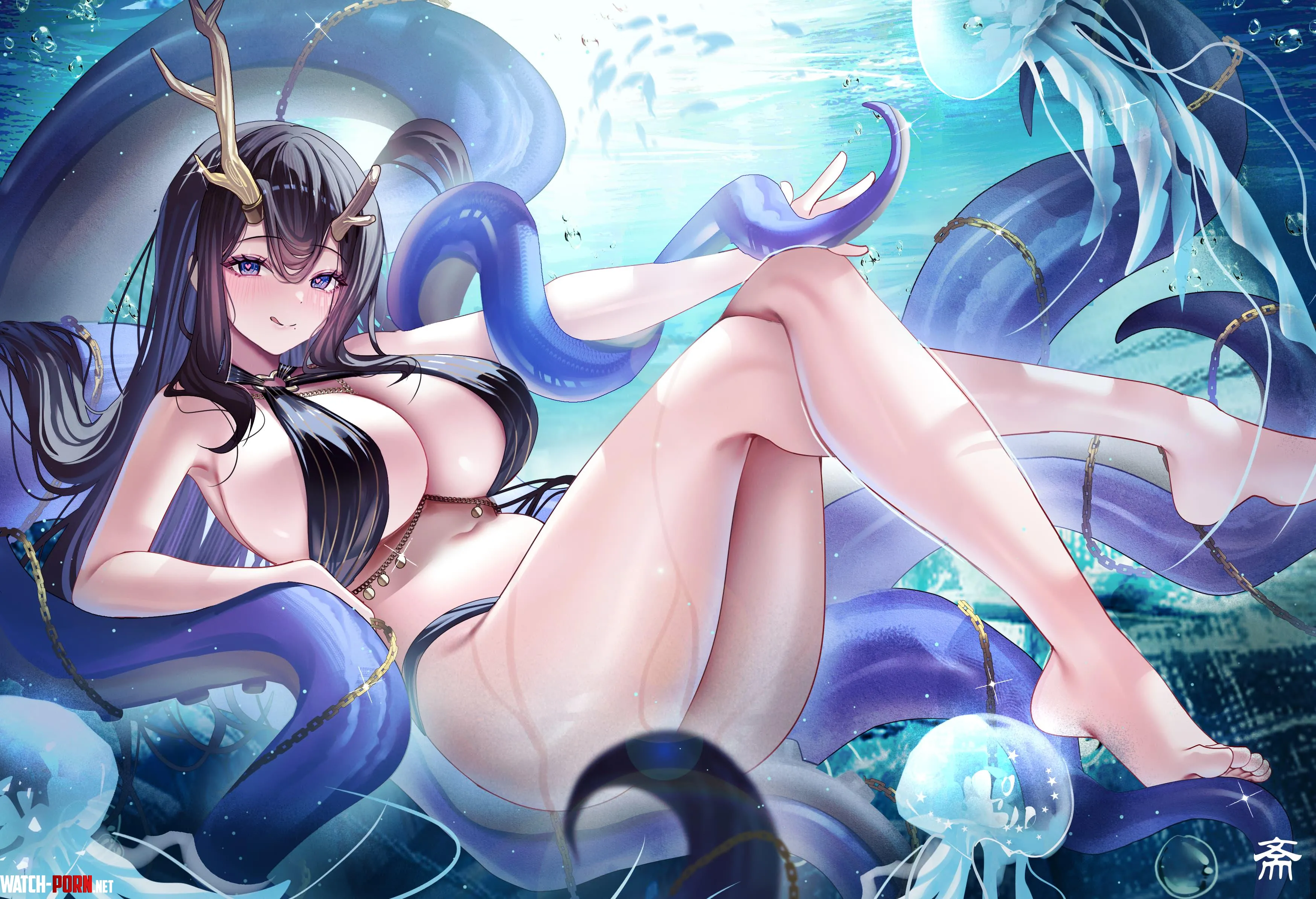 Golden Hind ravishing (碳酸 / szmmm303) [Azur Lane] by elegantloveglimmer