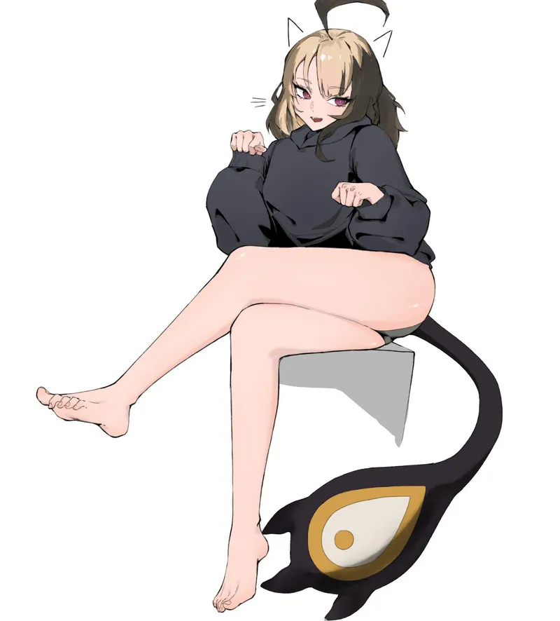 Thumbnail Hoodie Gigi Stylish Display - A_MASSIVE_PERVERT | pantsu
