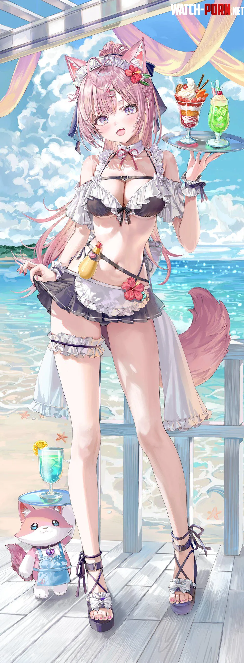 Beach Maid Koyori [Hololive] by A_MASSIVE_PERVERT