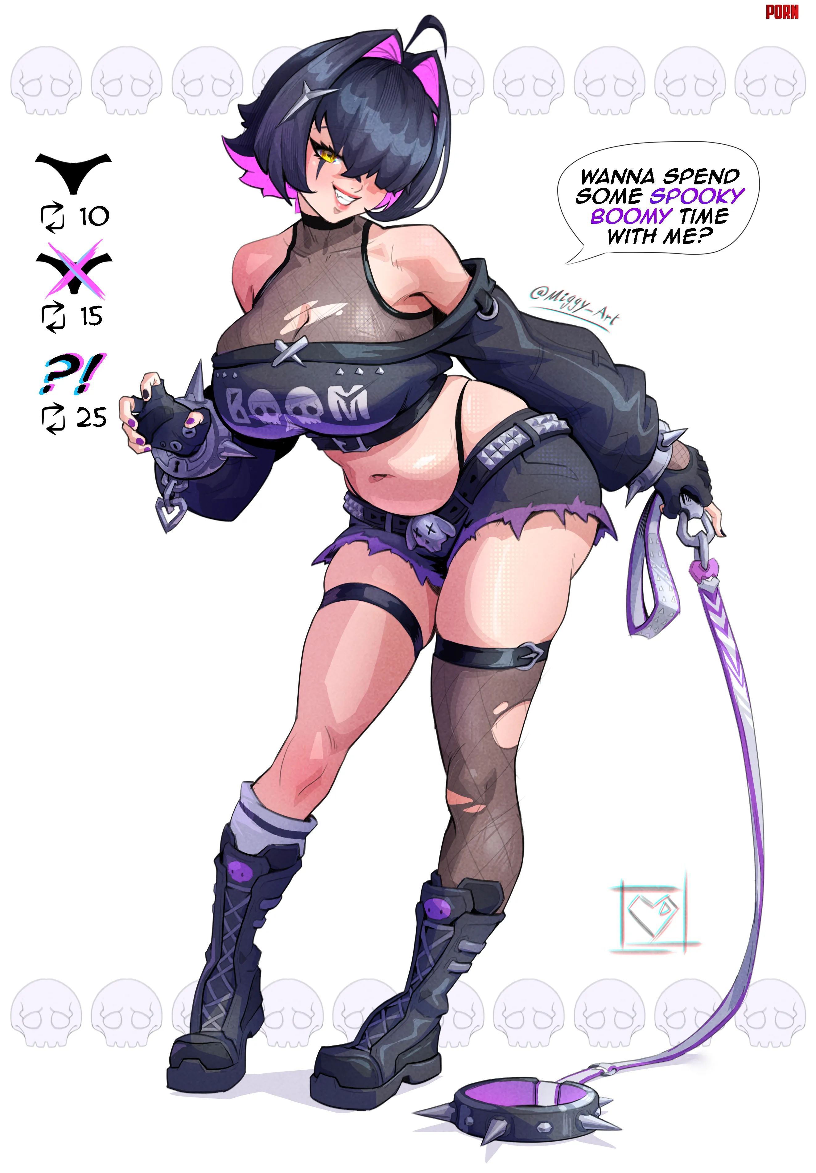 Goth Elegg [NIKKE] (Miggy_Art) by Puzzleheaded-Top9934
