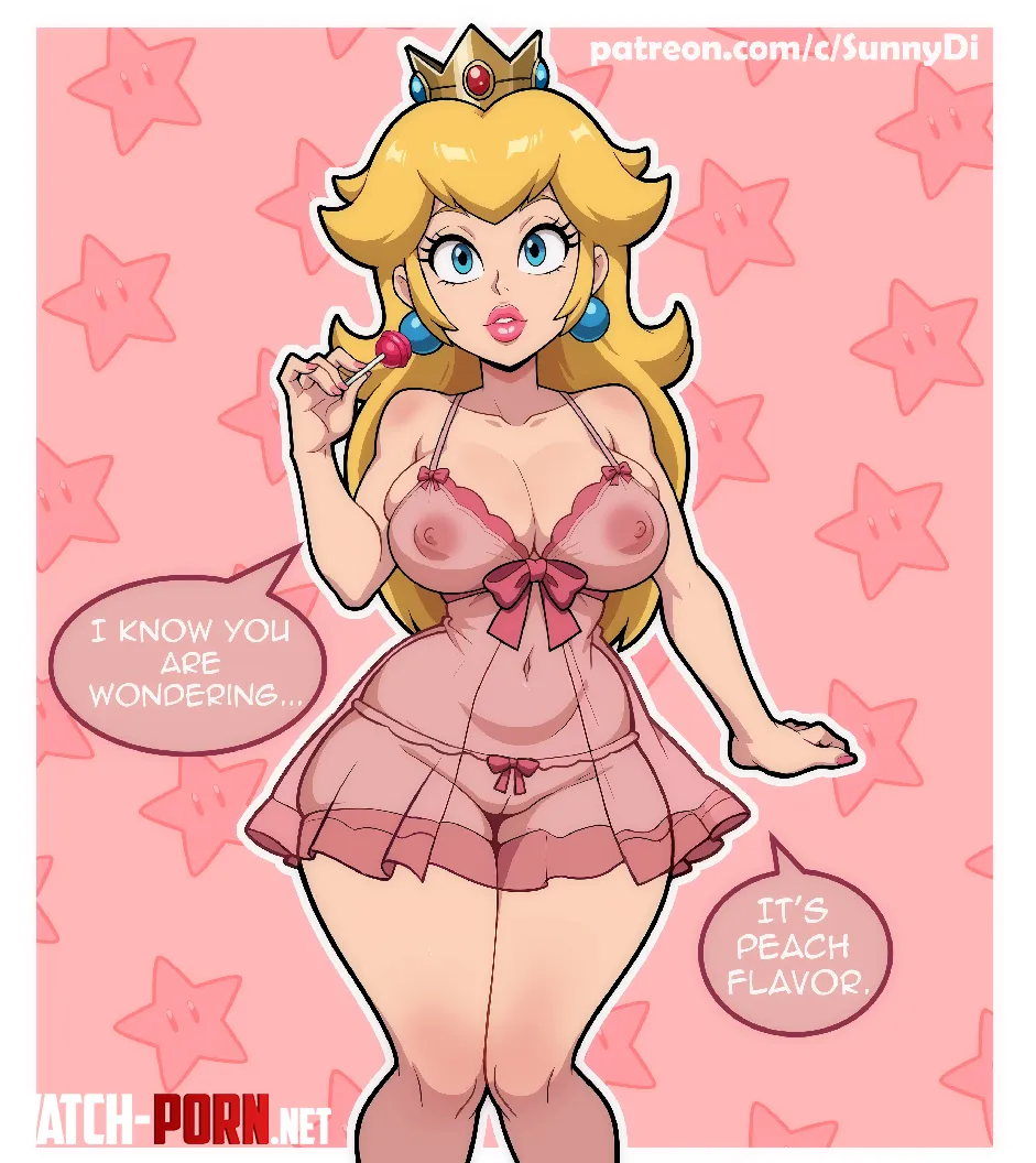 Peach Month, Pinup. By elsunnydi by Elsunndi