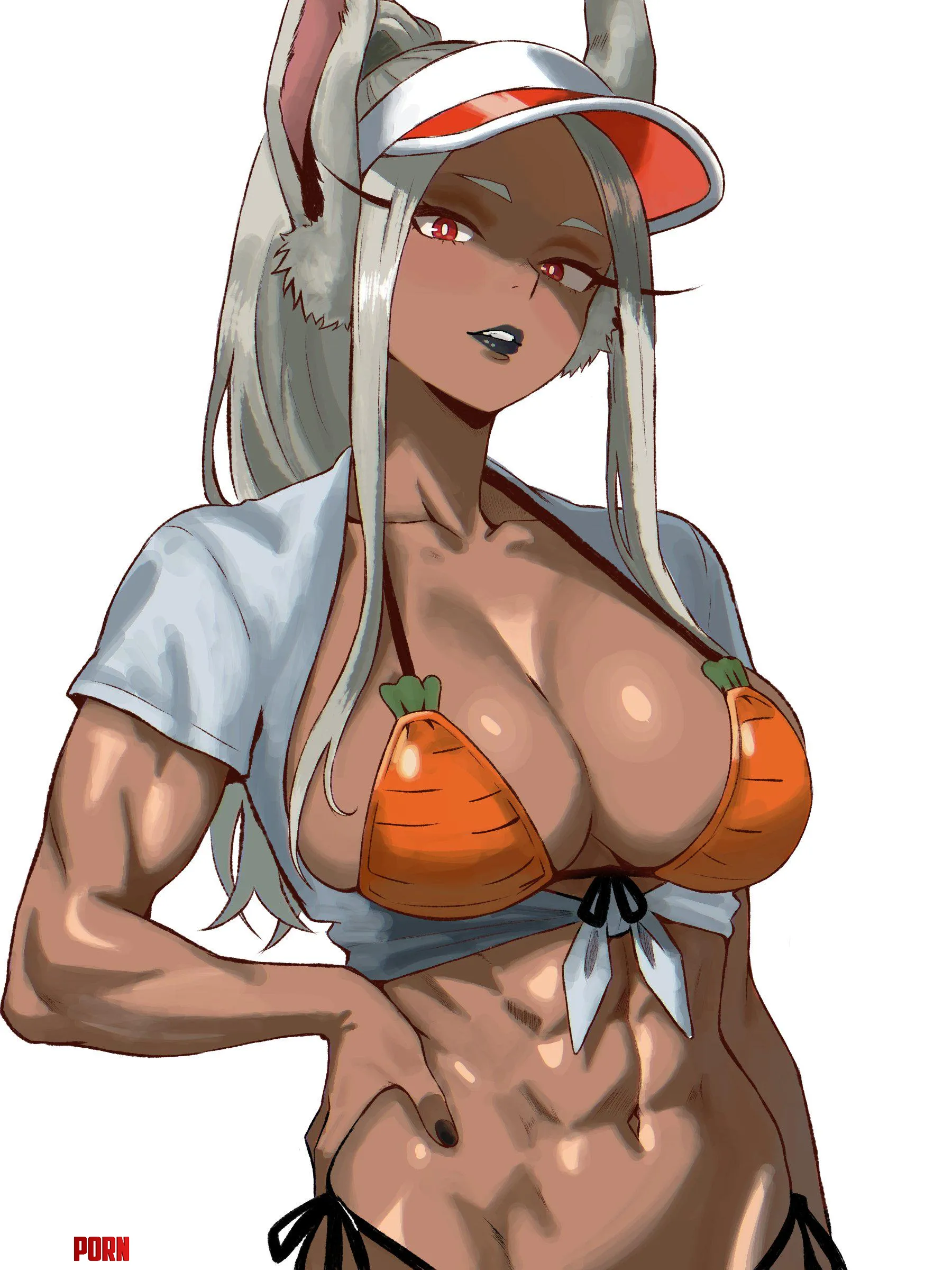 Summer Mirko [My Hero Academia] by A_MASSIVE_PERVERT