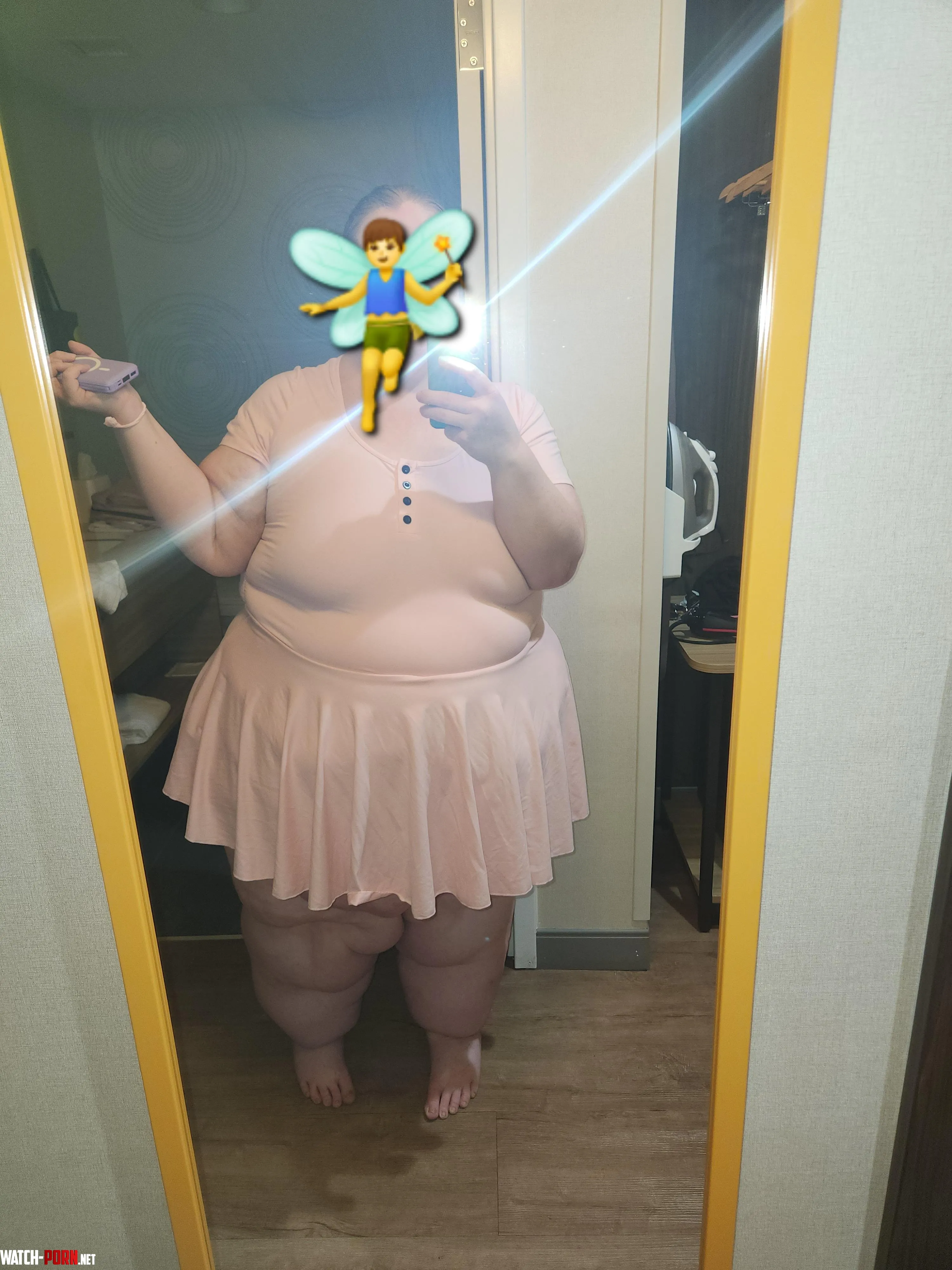 Who said my dress was too short???? by Tinkerbelly313