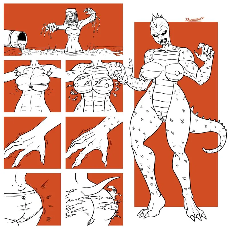 Thumbnail Discover Rare Artistry in Rampage Tf Transformation by Pink_Lady69
