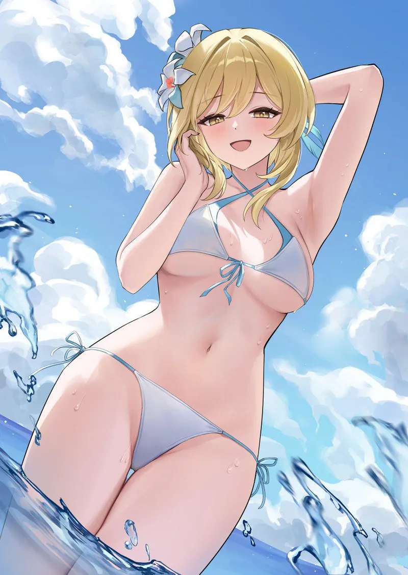 Thumbnail Summer Lumine's Radiant Beauty in Genshin Impact