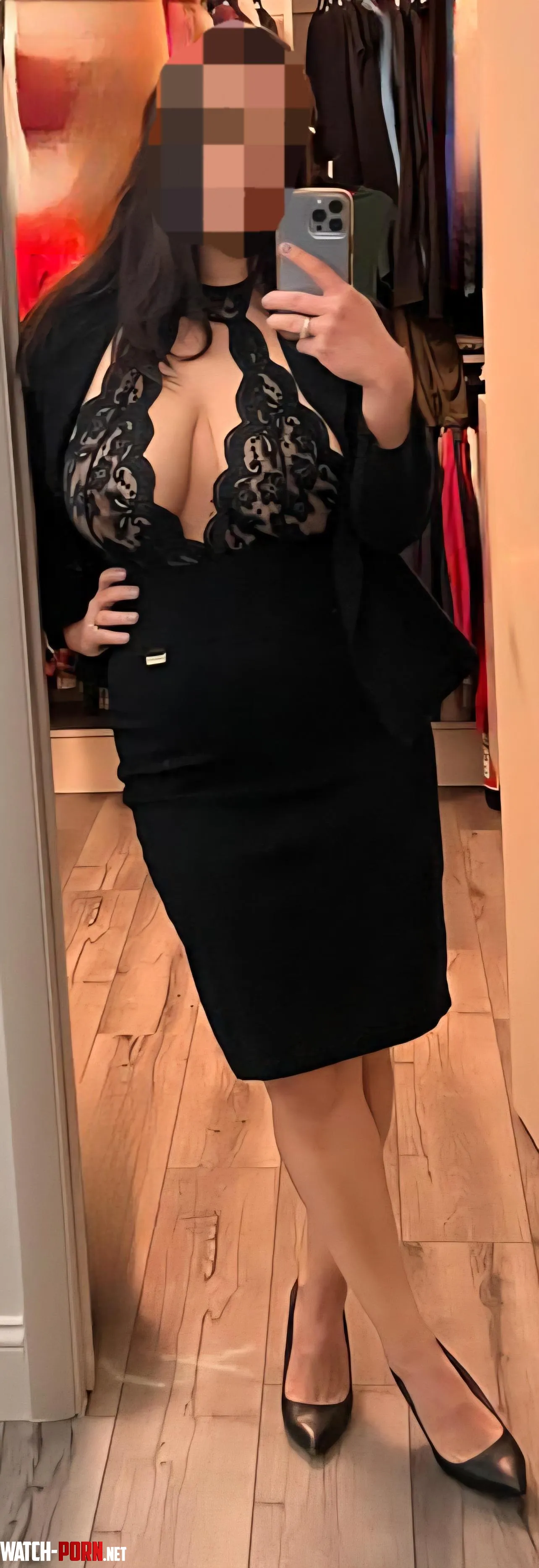 Today's work outfit by Hotwife_Inspiration
