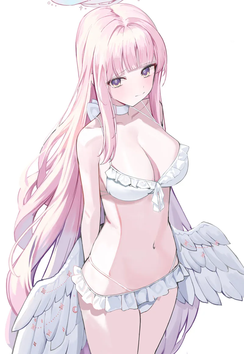 Thumbnail McKnight94's Mesmerizing Mika from Blue Archive in Swimsuit