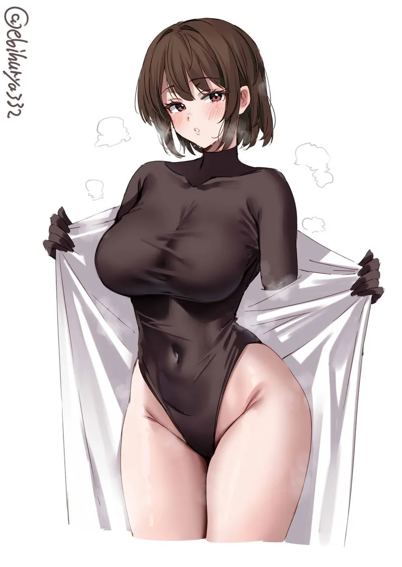 Thumbnail Admire Hyuuga's Leotard (Ebifurya) [KanColle] in Anime Bodysuits