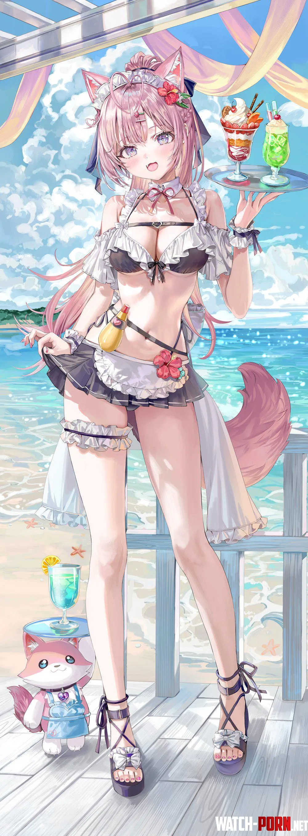 Beach Maid Koyori [Hololive] by A_MASSIVE_PERVERT