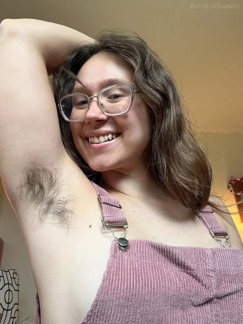 Thumbnail BellatrixSweets Smiles Over Super Hairy Pits Impact