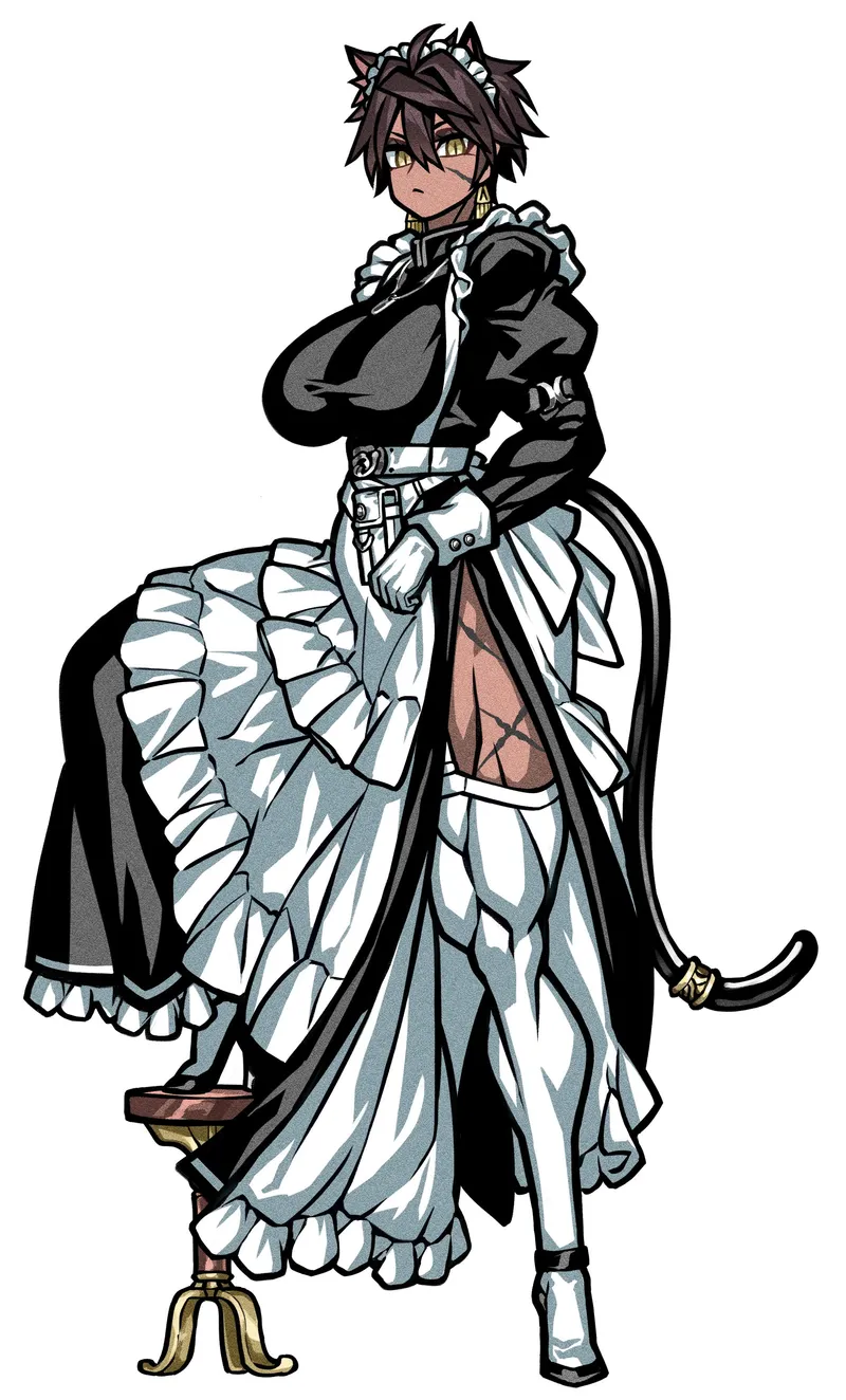 Thumbnail Experience the Allure of Cat Maid Art