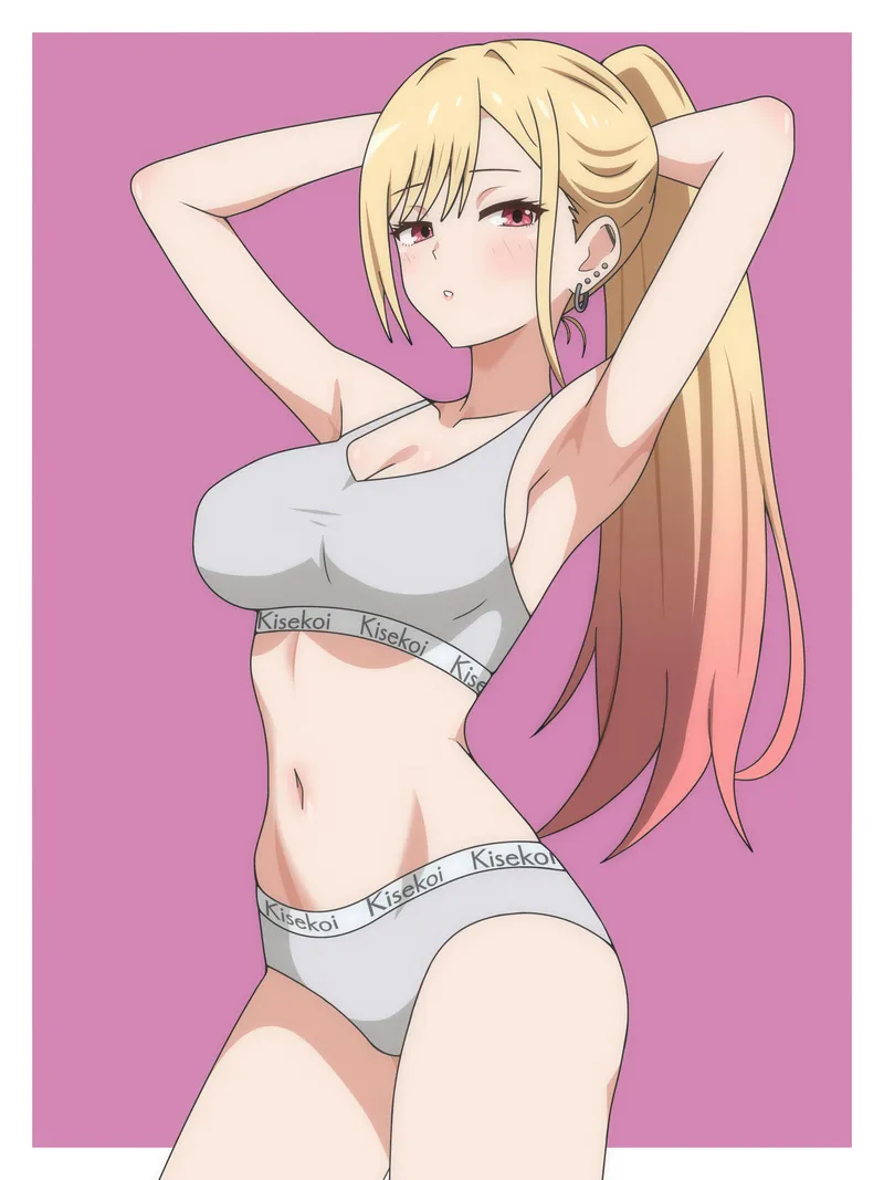 Thumbnail McKnight94's Marin Kitagawa: An Armpit Showcase from My Dress-up Darling