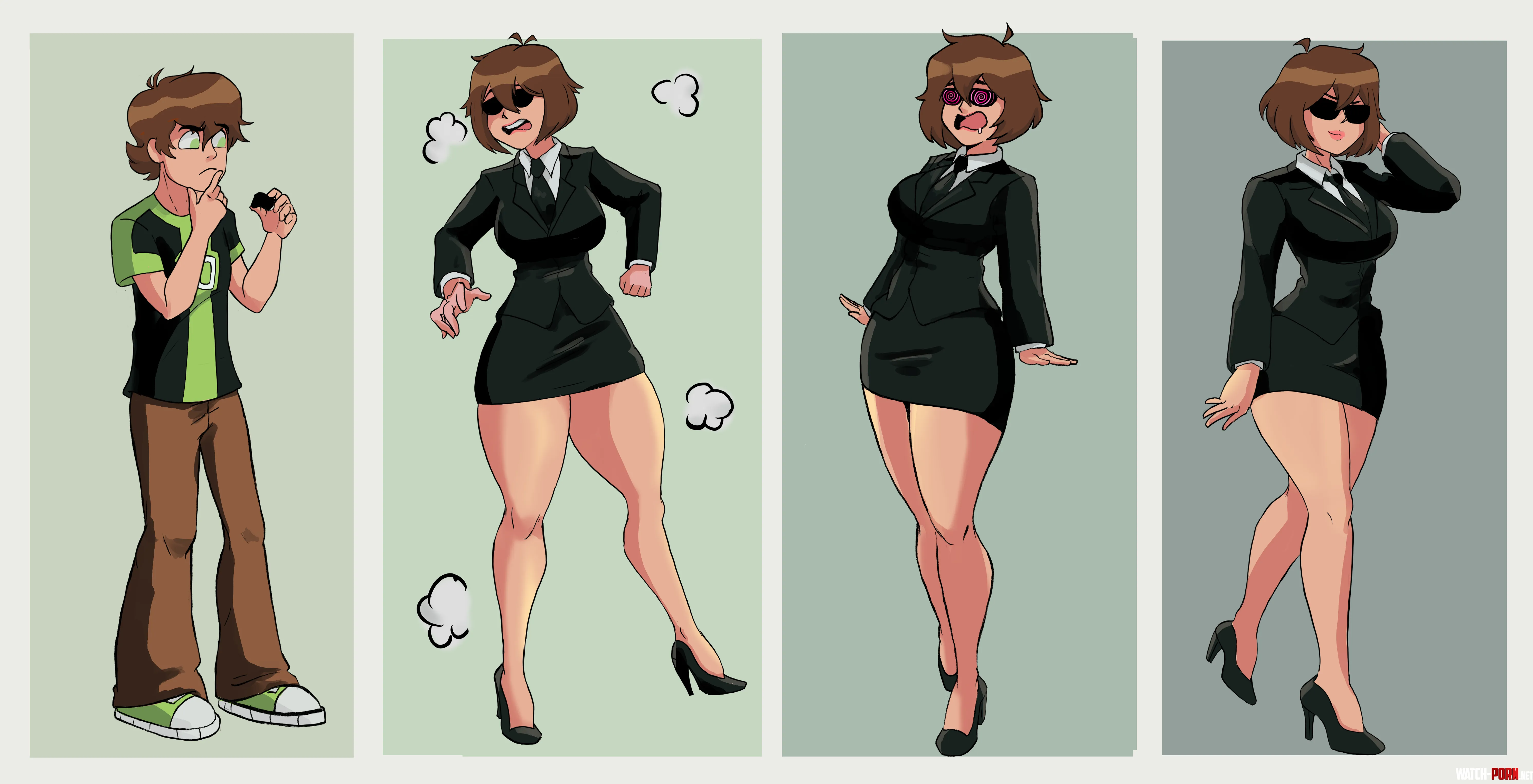 Ben Girl In Black by GearFae by Mr-A5013