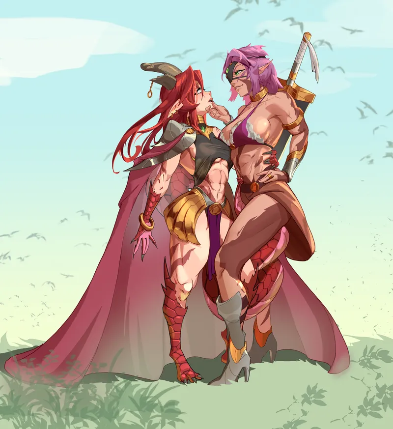 Thumbnail Witness the Beauty of Two ABS [Original Art]