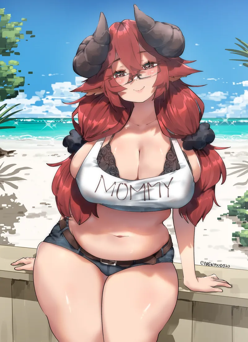 Thumbnail Beachside Fuuru Original Art by ReversygolohcysP