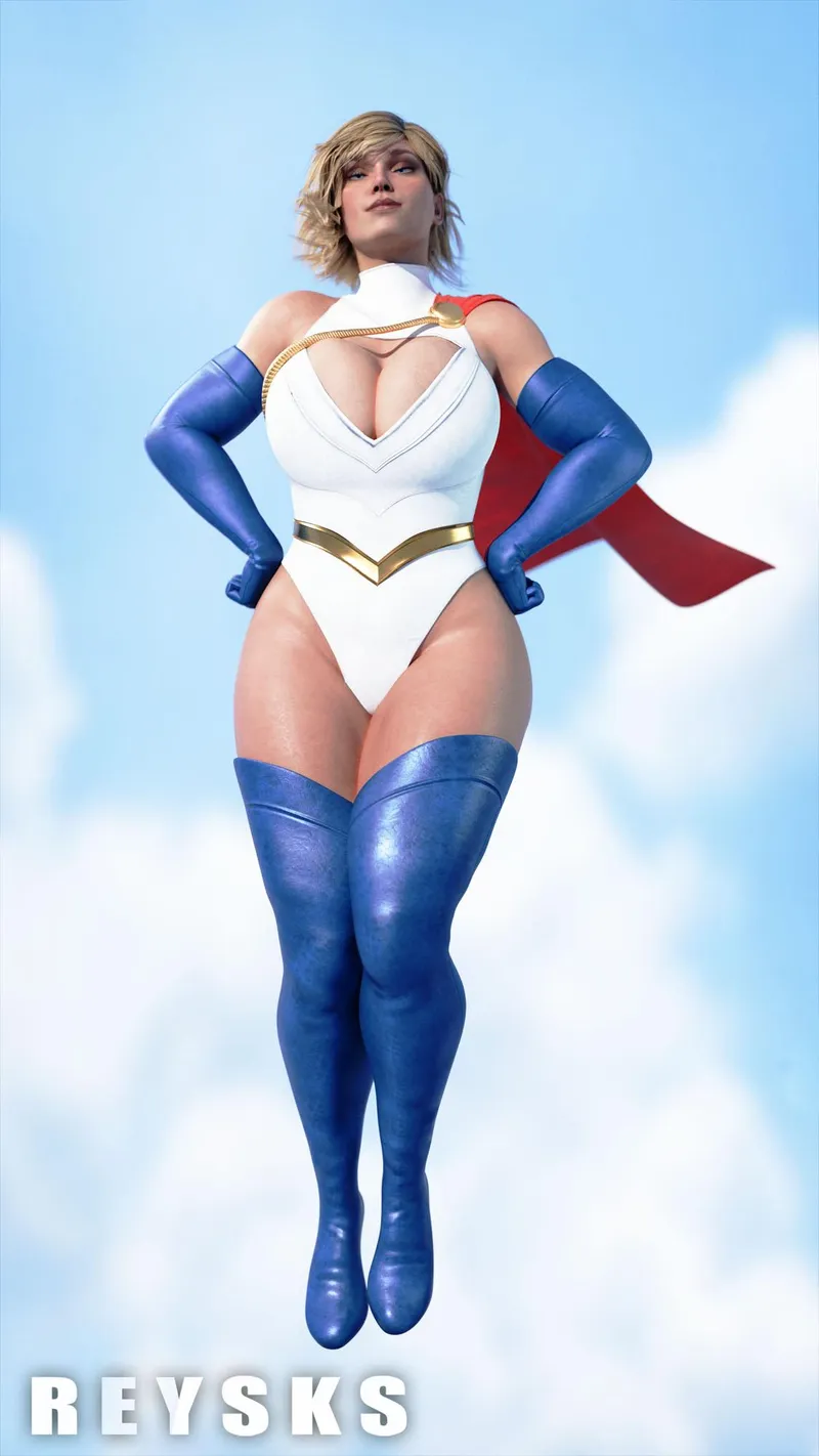 Thumbnail Power Girl New Outfit (Reyskss) [DC] by Cortxna