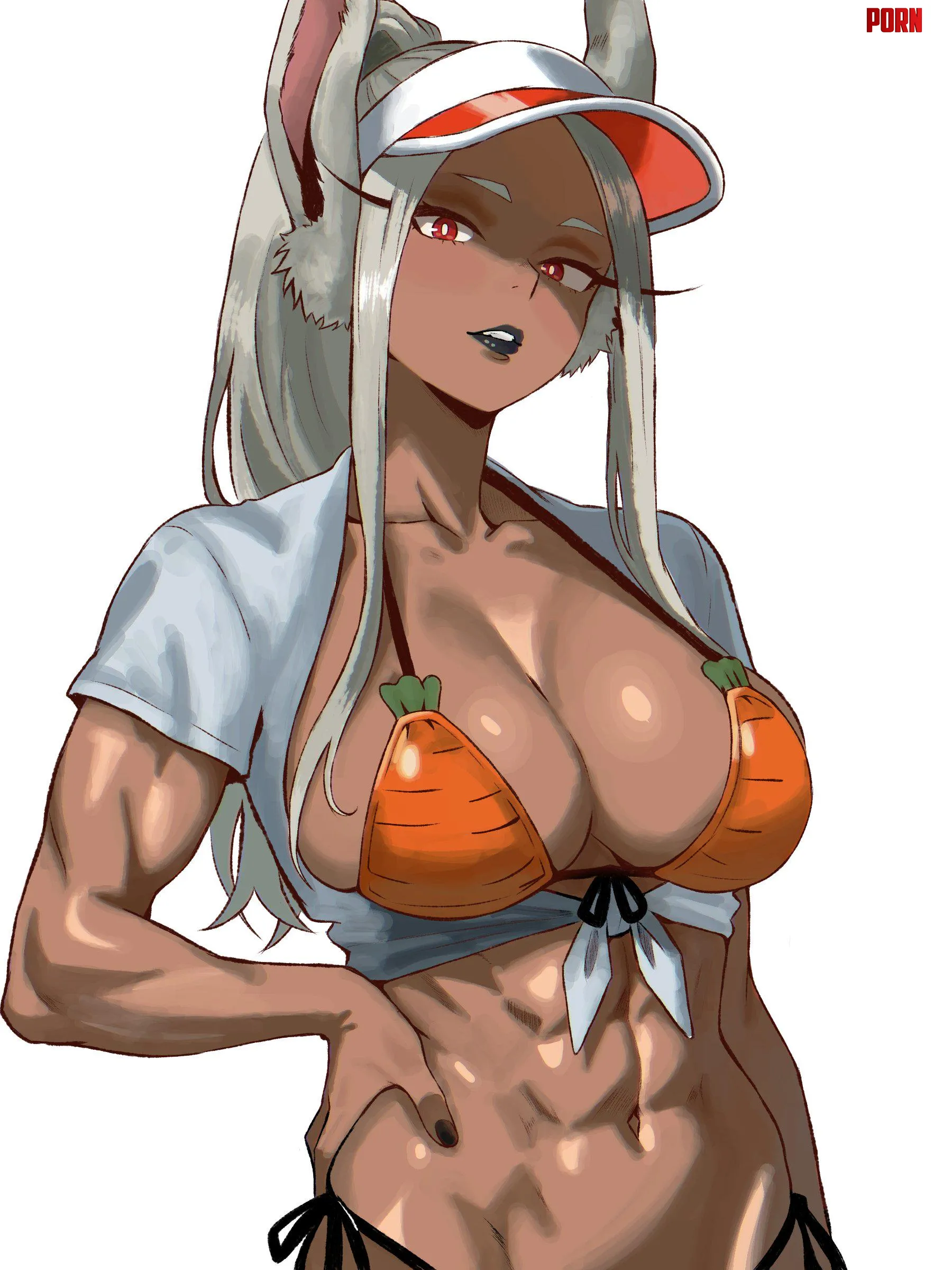 Summer Mirko [My Hero Academia] by A_MASSIVE_PERVERT