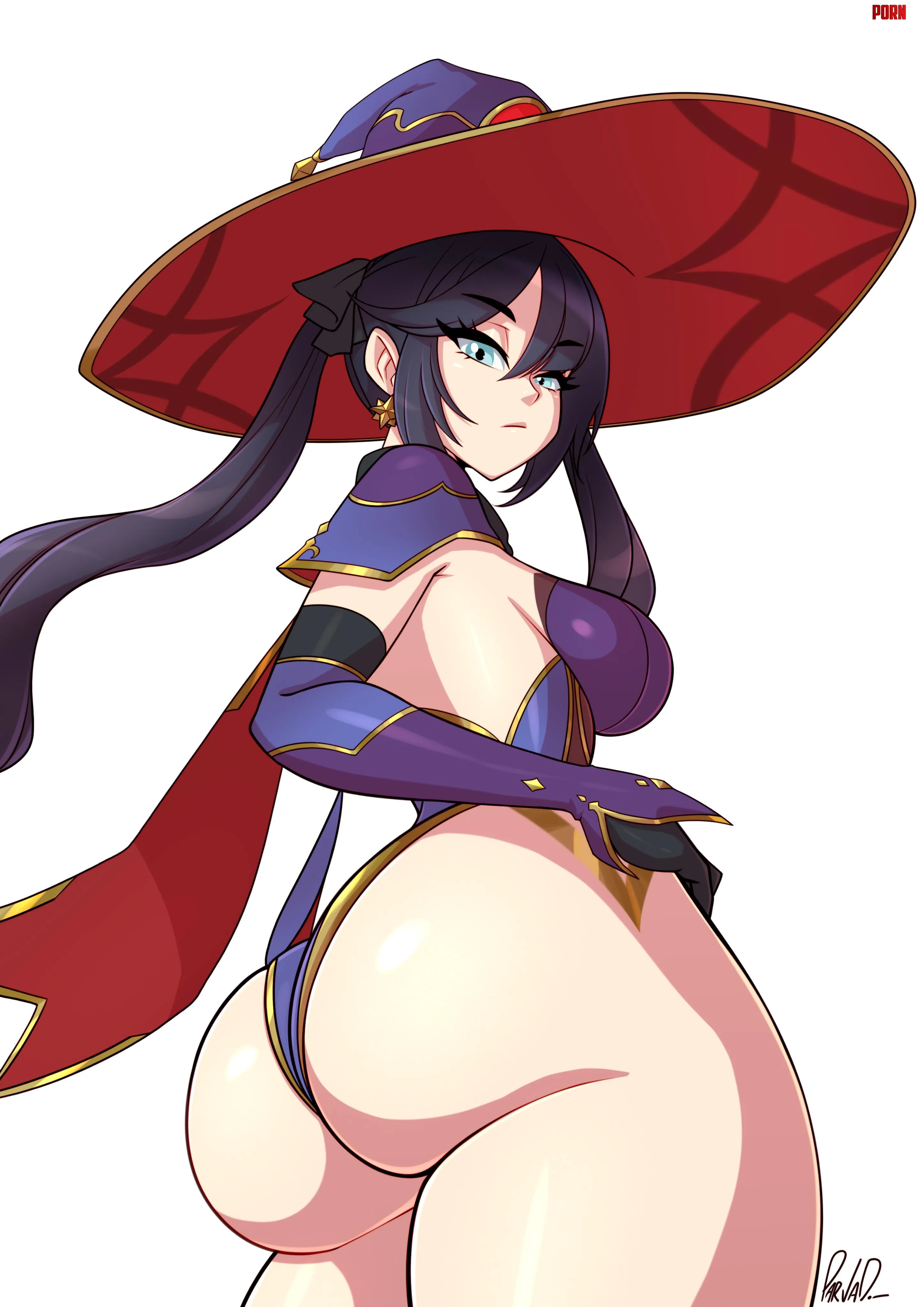 mona (genshin impact) by Silent-Possession626