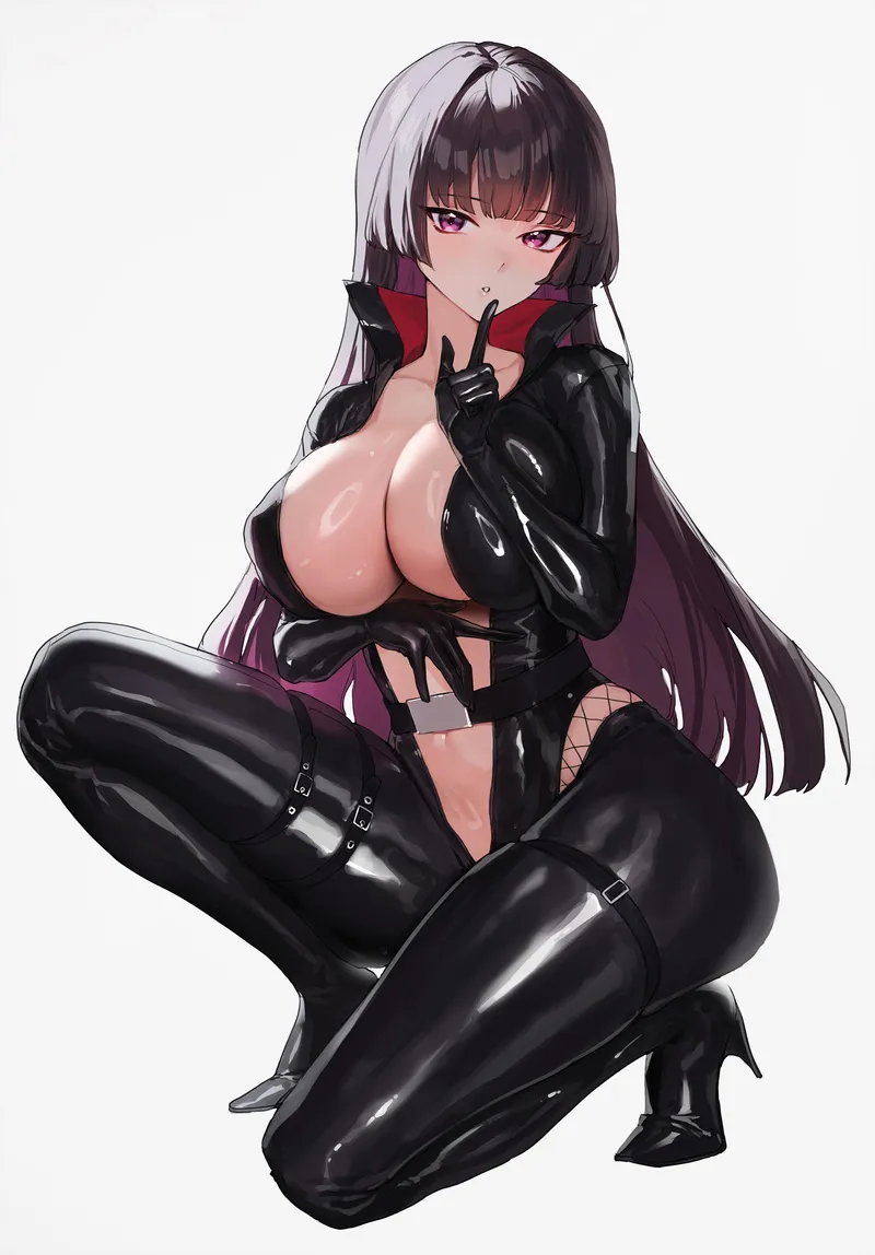 Thumbnail Captivating Shirayuri Shushing (dsasd751) in Last Origin Anime Bodysuits