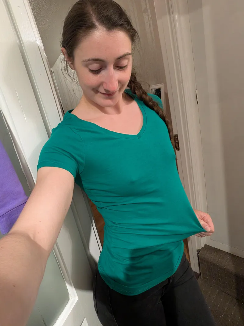 Thumbnail The Shirt Spoke First: Bold Pokies Statement by SirenSasha_336