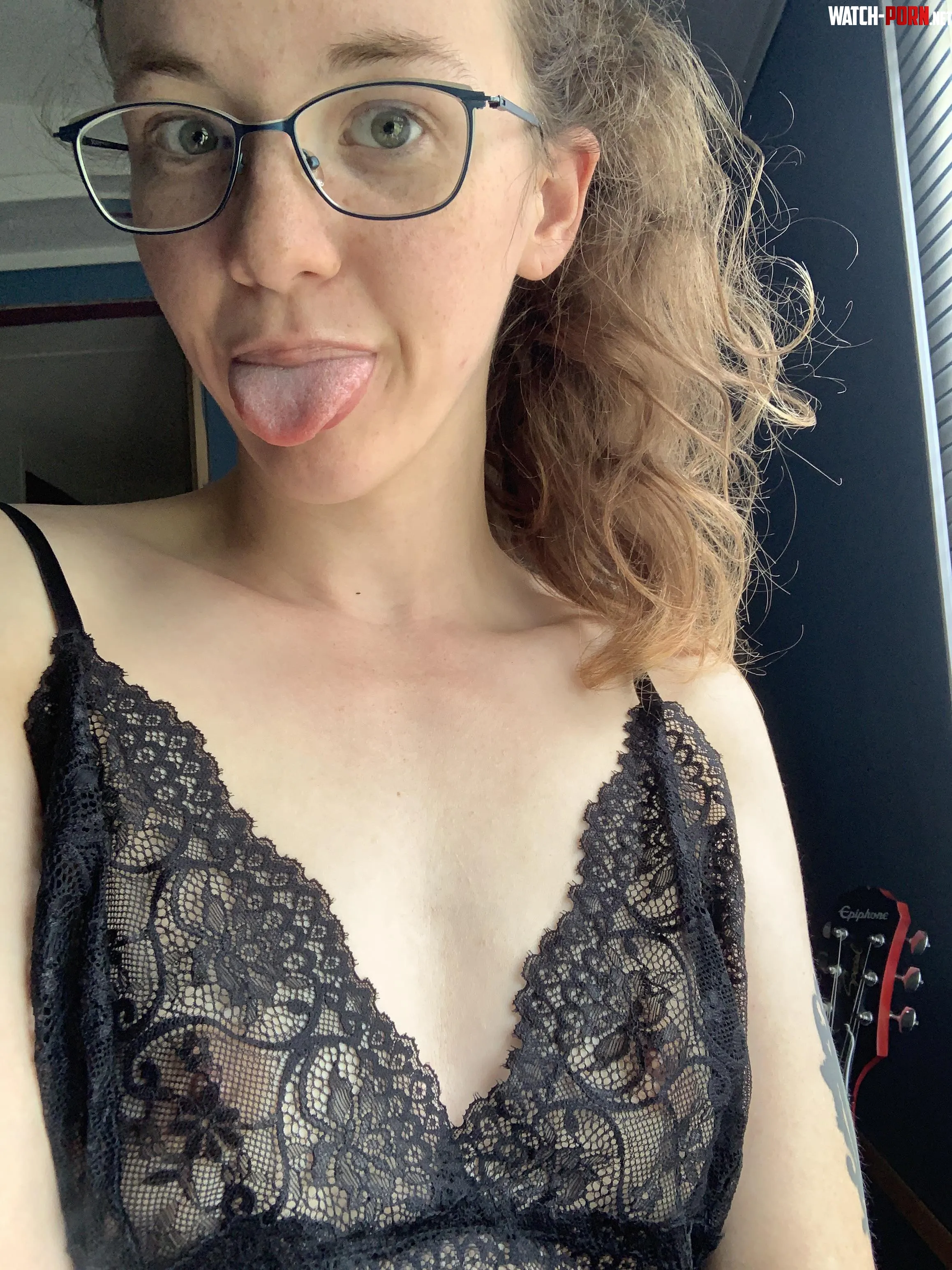 Glasses and frex are a naughty sweet combo by thebreefontaine