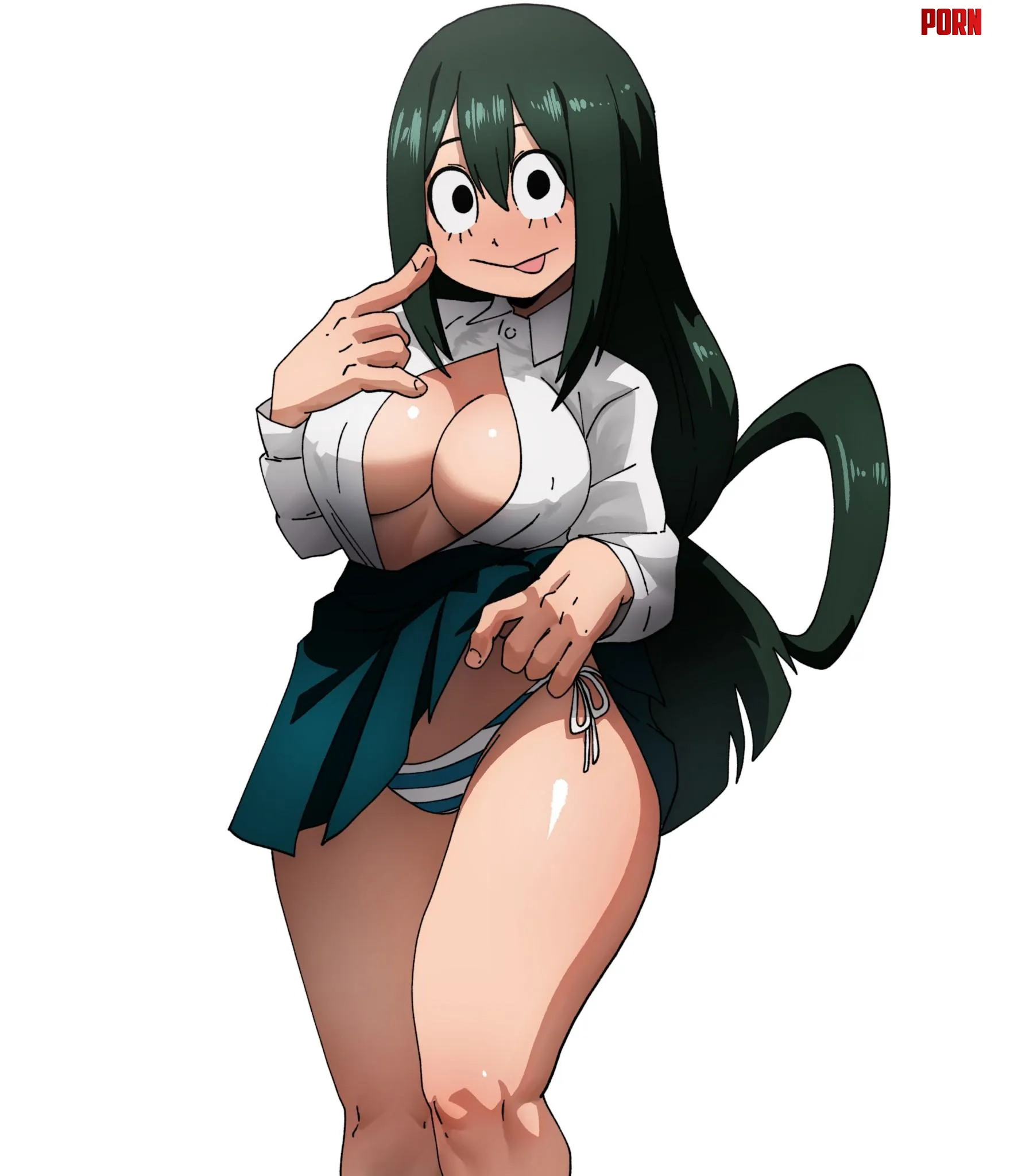 Tsuyu Asui (By Inker_Comics) by queshu22